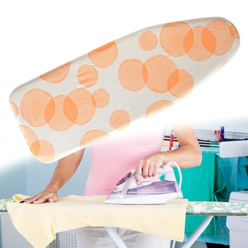 HBALDTEDC Bügeltischbezug pad, Bügelbrettbezug Ersatzbezug Canvas Multicolor 91x33cm 36x13inch(B Cotton) von HBALDTEDC