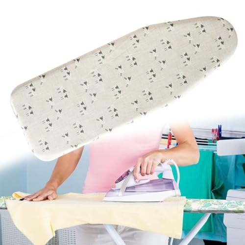 HBALDTEDC Bügeltischbezug pad, Bügelbrettbezug Ersatzbezug Canvas Multicolor 91x33cm 36x13inch(L Canvas) von HBALDTEDC