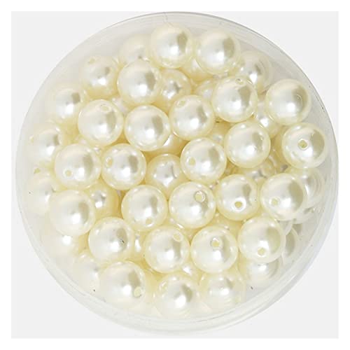 HBALDTEDC Faux Pearls Perlen, Acrylperlen, 6 mm, Mehrfarbig, 500 Stück, zur Schmuckherstellung, DIY-Armband, Halskette(5) von HBALDTEDC