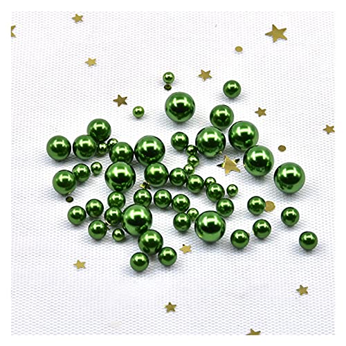 HBALDTEDC Faux Pearls Perlen, Kunstperlen, ohne Loch, rund, Zubehör zur Schmuckherstellung, Mehrfarbig, 3–10 mm, 20 g(20) von HBALDTEDC