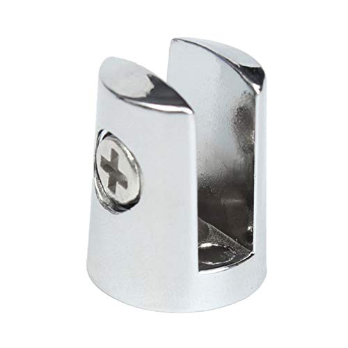 HBALDTEDC Glasklammer-Clip, 4Pcs Runde Regale Unterstützung Klammern Klemmen Clips for 4-6mm Glas Einstellbare Schraube HBALDTEDC Glasklammer-Clip, 4Pcs Runde Regale Unterstützung Klammern Klemmen Clips for 4-6mm Glas Einstellbare Schraube von HBALDTEDC