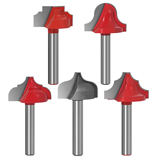 HBALDTEDC Kantenformende Router Bit, 1pc 6mm Schaft Holz Router Bit Gerade Ende Mühle Trimmer Reinigung Flush Trim(NO1) von HBALDTEDC