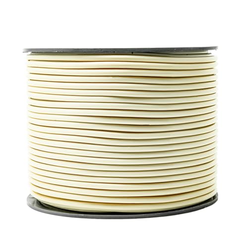 HBALDTEDC Kunststoffschweißdrähte， Kunststoff-Schweißstäbe, Haushalts-beschichtete Elektrode, PVC-Schweißdraht, 100 m(Beige) von HBALDTEDC