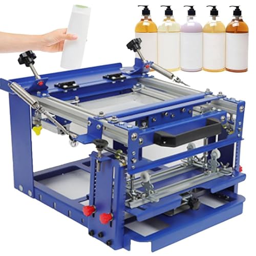 HBALDTEDC Manueller gebogener Siebdrucker, Gebogener Siebdrucker for zylindrische und konische Produkte, Flaschen und Becher mit bis zu 80 mm Durchmesser HBALDTEDC Manueller gebogener Siebdrucker, Gebogener Siebdrucker for zylindrische und konische Produkte, Flaschen und Becher mit bis zu 80 mm Durchmesser von HBALDTEDC