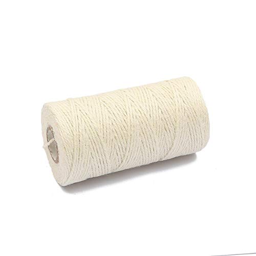 HBALDTEDC Schnur String, Juteseil, 2 mm x 100 m, natürliches Sackleinen, elfenbeinfarben, DIY-Handwerk, Floristen-Dekor, Geschenkverpackung HBALDTEDC Schnur String, Juteseil, 2 mm x 100 m, natürliches Sackleinen, elfenbeinfarben, DIY-Handwerk, Floristen-Dekor, Geschenkverpackung von HBALDTEDC