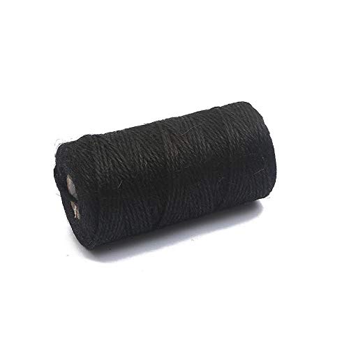 HBALDTEDC Schnur String, Juteseil 2 mm x 100 Meter, natürliche Schwarze Schnur for Basteldekoration, DIY, Gartenarbeit, Landschaftsbau HBALDTEDC Schnur String, Juteseil 2 mm x 100 Meter, natürliche Schwarze Schnur for Basteldekoration, DIY, Gartenarbeit, Landschaftsbau von HBALDTEDC