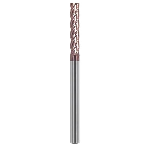 Hartmetall-Schaftfräser， HRC55 4 Flöten Fräsen Legierung Beschichtung Wolfram Stahl Schneiden CNC Bearbeitung Schaftfräser CNC Router Bits(20X45X20X100) von HBALDTEDC