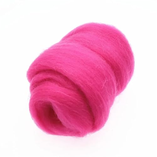 Wolle Filzen, Filzwolle, Faserfilz, Stoff, DIY, Basteln, mehrfarbig, Packung mit 4 Größen (10 g/20 g/50 g/100 g)(106,10g) von HBALDTEDC