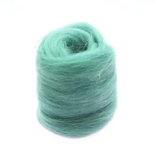 Wolle Filzen, Filzwolle, Faserfilz, Stoff, DIY, Basteln, mehrfarbig, Packung mit 4 Größen (10 g/20 g/50 g/100 g)(22,10g) von HBALDTEDC