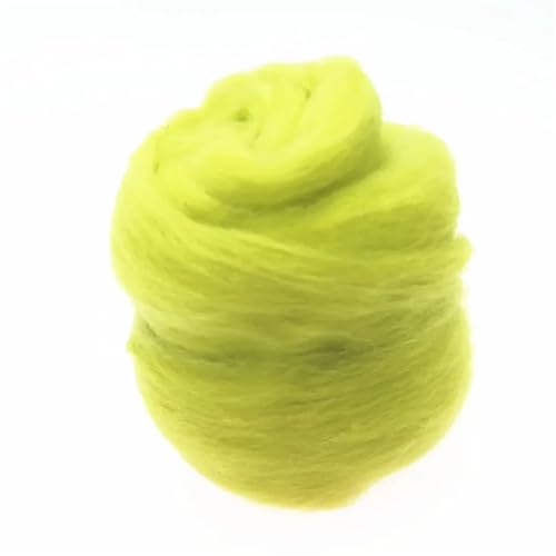 Wolle Filzen, Filzwolle, Faserfilz, Stoff, DIY, Basteln, mehrfarbig, Packung mit 4 Größen (10 g/20 g/50 g/100 g)(3,10g) von HBALDTEDC