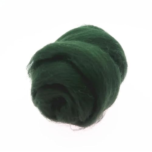 Wolle Filzen, Filzwolle, Faserfilz, Stoff, DIY, Basteln, mehrfarbig, Packung mit 4 Größen (10 g/20 g/50 g/100 g)(35,10g) von HBALDTEDC