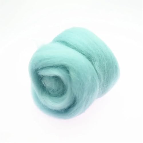 Wolle Filzen, Filzwolle, Faserfilz, Stoff, DIY, Basteln, mehrfarbig, Packung mit 4 Größen (10 g/20 g/50 g/100 g)(40,10g) von HBALDTEDC