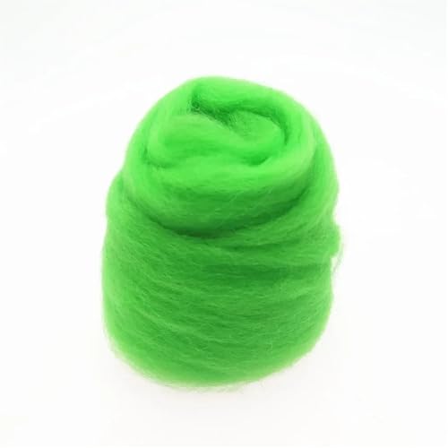 Wolle Filzen, Filzwolle, Faserfilz, Stoff, DIY, Basteln, mehrfarbig, Packung mit 4 Größen (10 g/20 g/50 g/100 g)(43,50g) von HBALDTEDC