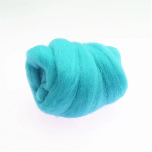 Wolle Filzen, Filzwolle, Faserfilz, Stoff, DIY, Basteln, mehrfarbig, Packung mit 4 Größen (10 g/20 g/50 g/100 g)(49,50g) von HBALDTEDC