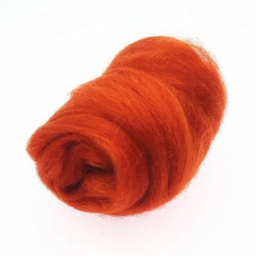 Wolle Filzen, Filzwolle, Faserfilz, Stoff, DIY, Basteln, mehrfarbig, Packung mit 4 Größen (10 g/20 g/50 g/100 g)(66,50g) von HBALDTEDC
