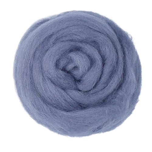 Wolle Filzen, Filzwolle-Roving for Nadelfilzen, mehrfarbig, Wollfaser, Filzstoff, DIY-Handwerk, handgefertigt, 12 Stück(Type 10) von HBALDTEDC