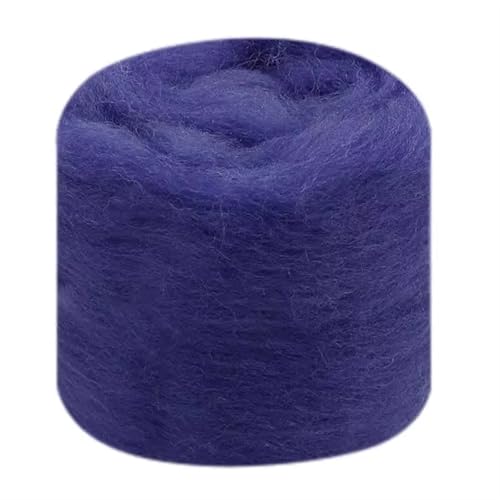 Wolle Filzen, Nadelfilzwolle, Roving, mehrfarbig, 3er-Pack (10 g bis 100 g), for Heimwerker-Bastelanfänger(12,100g) von HBALDTEDC