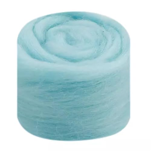 Wolle Filzen, Nadelfilzwolle, Roving, mehrfarbig, 3er-Pack (10 g bis 100 g), for Heimwerker-Bastelanfänger(24,50g) von HBALDTEDC