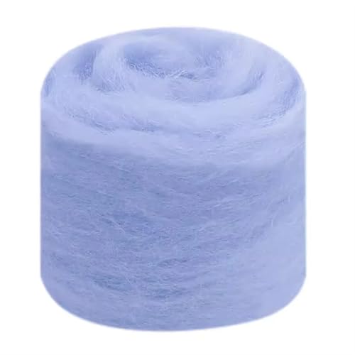 Wolle Filzen, Nadelfilzwolle, Roving, mehrfarbig, 3er-Pack (10 g bis 100 g), for Heimwerker-Bastelanfänger(4,100g) von HBALDTEDC