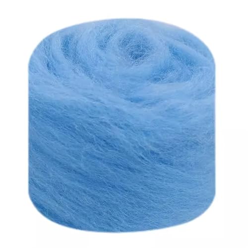 Wolle Filzen, Nadelfilzwolle, Roving, mehrfarbig, 3er-Pack (10 g bis 100 g), for Heimwerker-Bastelanfänger(79,10g) von HBALDTEDC