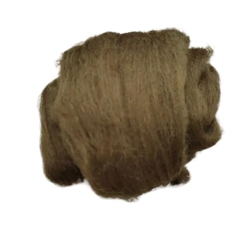 Wolle Filzen, Wollfaser-Nadelfilzen, Nassfilzen, handgefertigt, Spinnen, DIY-Bastelmaterialien, mehrfarbig, 10 g/20 g/50 g/100 g, 1 Beutel(121,20g) von HBALDTEDC