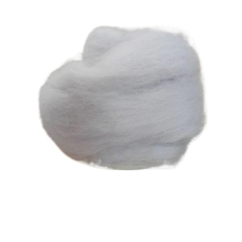Wolle Filzen, Wollfaser-Nadelfilzen, Nassfilzen, handgefertigt, Spinnen, DIY-Bastelmaterialien, mehrfarbig, 10 g/20 g/50 g/100 g, 1 Beutel(124,10g) von HBALDTEDC
