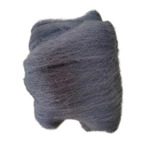 Wolle Filzen, Wollfaser-Nadelfilzen, Nassfilzen, handgefertigt, Spinnen, DIY-Bastelmaterialien, mehrfarbig, 10 g/20 g/50 g/100 g, 1 Beutel(37,100g) von HBALDTEDC