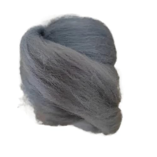 Wolle Filzen, Wollfaser-Nadelfilzen, Nassfilzen, handgefertigt, Spinnen, DIY-Bastelmaterialien, mehrfarbig, 10 g/20 g/50 g/100 g, 1 Beutel(38,100g) von HBALDTEDC