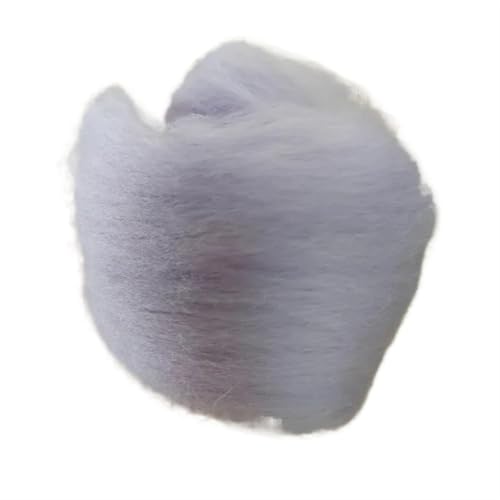 Wolle Filzen, Wollfaser-Nadelfilzen, Nassfilzen, handgefertigt, Spinnen, DIY-Bastelmaterialien, mehrfarbig, 10 g/20 g/50 g/100 g, 1 Beutel(41,50g) von HBALDTEDC