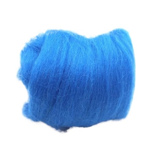 Wolle Filzen, Wollfaser for Nadelfilzen, mehrfarbig, 10 g bis 100 g, for Bastelarbeiten(76,100g) von HBALDTEDC
