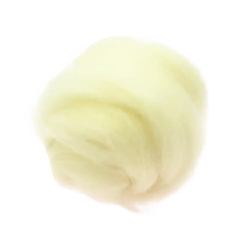 Wolle Filzen, Wollroving-Faser for Nadelfilzen, Nassfilzen, Handarbeit, Spinnen, DIY-Bastelmaterialien, mehrfarbig, mehrere Größen(11,20g) von HBALDTEDC