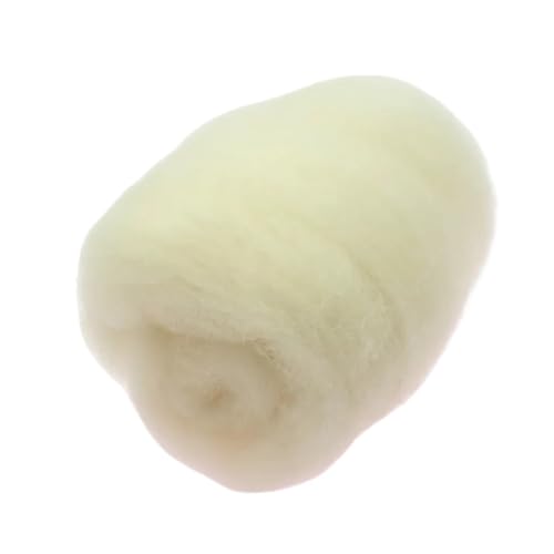 Wolle Filzen, Wollroving-Faser for Nadelfilzen, Nassfilzen, Handarbeit, Spinnen, DIY-Bastelmaterialien, mehrfarbig, mehrere Größen(60,10g) von HBALDTEDC