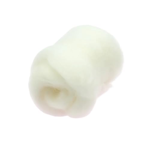 Wolle Filzen, Wollroving-Faser for Nadelfilzen, Nassfilzen, Handarbeit, Spinnen, DIY-Bastelmaterialien, mehrfarbig, mehrere Größen(62,100g) von HBALDTEDC