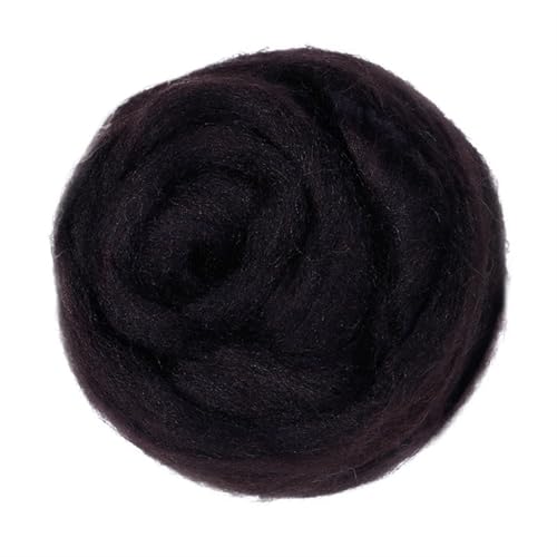 Wolle Filzen, Wollroving for Nadelfilzen DIY Multicolor Mehrere Größen Geeignet for Anfänger(37,100g) von HBALDTEDC