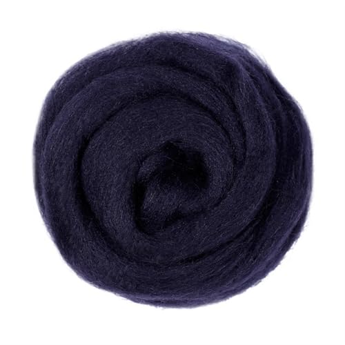 Wolle Filzen, Wollroving for Nadelfilzen DIY Multicolor Mehrere Größen Geeignet for Anfänger(47,100g) von HBALDTEDC