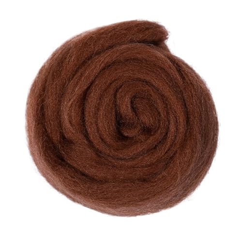 Wolle Filzen, Wollroving for Nadelfilzen DIY Multicolor Mehrere Größen Geeignet for Anfänger(50,5g) von HBALDTEDC