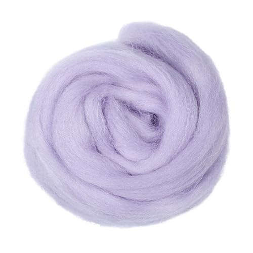 Wolle Filzen, Wollroving for Nadelfilzen DIY Multicolor Mehrere Größen Geeignet for Anfänger(53,100g) von HBALDTEDC