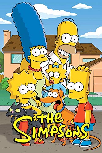 HBGLX DIY 5D Diamond Painting Kits Die Simpsons mit Diamanten Stickerei nach Zahlen Kreuzstich Strass Kunsthandwerk für Home Wall Decor 40X50Cm von HBGLX