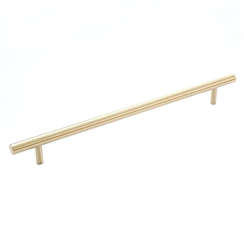 HBLZGBL Gold Möbelgriffe Küchenschrank Griffe - Messing - Küchenschrankbeschläge für Schranktüren, Schubladen, Schränke und Kleiderschränke (Size : 800mm) von HBLZGBL