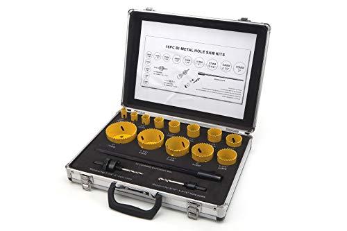 HBM 16-teiliges Bi-Metall-Lochsägen-Set von HBM