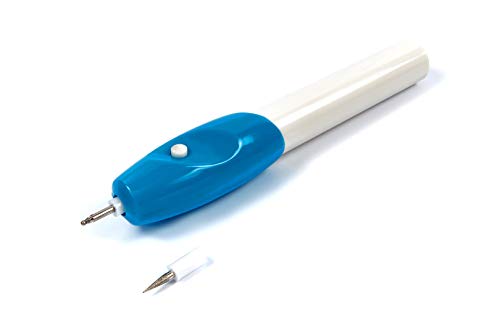 HBM Gravierstift auf Batterien von HBM