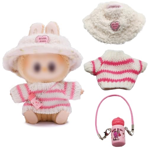 Bekleidung für 17cm Labubu Plüsch, Kleidung für Labubu Puppe, Labubu Kleidung, Labubu Puppenkleidung, Labubu Plüsch Schlüsselanhänger, Labubu Kleidung für 17 cm große Labubu Puppe Bekleidung für 17cm Labubu Plüsch, Kleidung für Labubu Puppe, Labubu Kleidung, Labubu Puppenkleidung, Labubu Plüsch Schlüsselanhänger, Labubu Kleidung für 17 cm große Labubu Puppe von HBSFBH