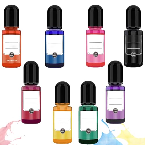 Farbpigmente Für Gießpulver, Epoxidharz Farbe Set, 8Stück Gießpulver Farbe, Farbe für Gips Gießpulver, Gießpulver Farbe Betonpigment, Epoxidharz Pigment Farbstoff, für Harz Kunst, DIY Malerei von HBSFBH