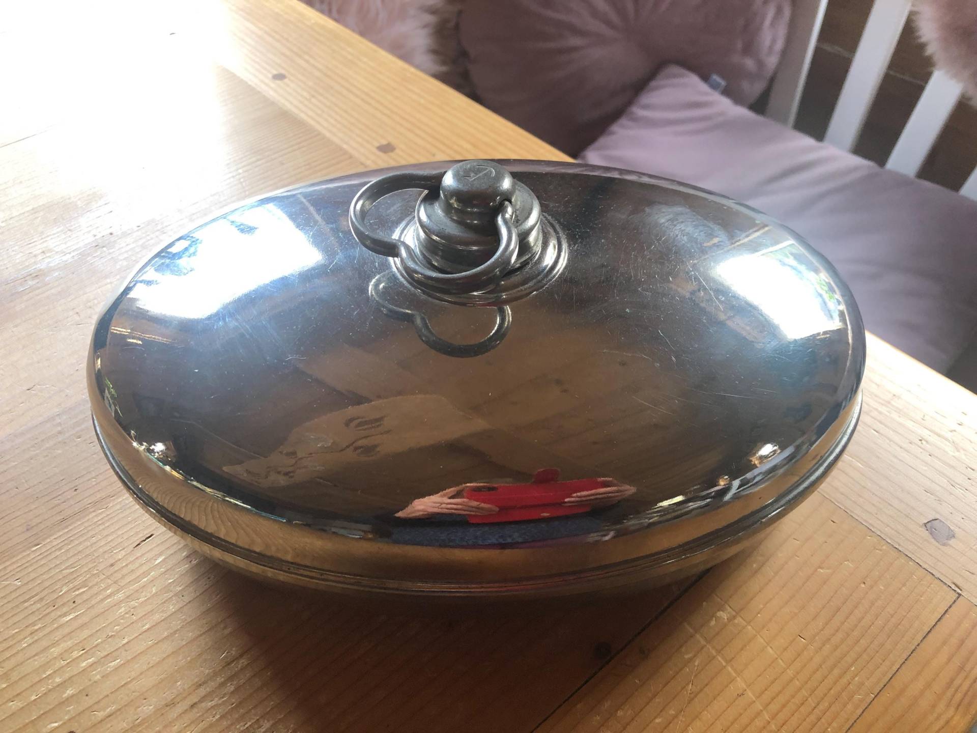 Selten Wunderschöne Antike Wärmflasche/Kupfer & Verchromt Tolle Patina Brocante + Vintage Selten Wunderschöne Antike Wärmflasche/Kupfer & Verchromt Tolle Patina Brocante + Vintage von HBVintageLaden