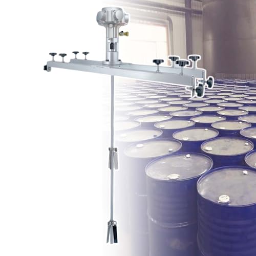 HCAUYNN Kommerzielles IBC-LuftrüHrwerk, Zum RüHren Mittel- Und Hochviskoser LöSungen, Pneumatischer SpiralrüHrer, Klappbares DoppelrüHrpaddel,3/4HorsePower HCAUYNN Kommerzielles IBC-LuftrüHrwerk, Zum RüHren Mittel- Und Hochviskoser LöSungen, Pneumatischer SpiralrüHrer, Klappbares DoppelrüHrpaddel,3/4HorsePower von HCAUYNN