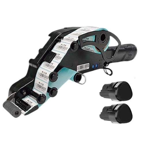 HCAUYNN Wiederaufladbarer Barcode-Etikettierer FüR Selbstklebende Etiketten, Elektrische Handetikettierpistole, Kabelloser Etikettenspender Mit Automatischer Sensorik,40MM HCAUYNN Wiederaufladbarer Barcode-Etikettierer FüR Selbstklebende Etiketten, Elektrische Handetikettierpistole, Kabelloser Etikettenspender Mit Automatischer Sensorik,40MM von HCAUYNN