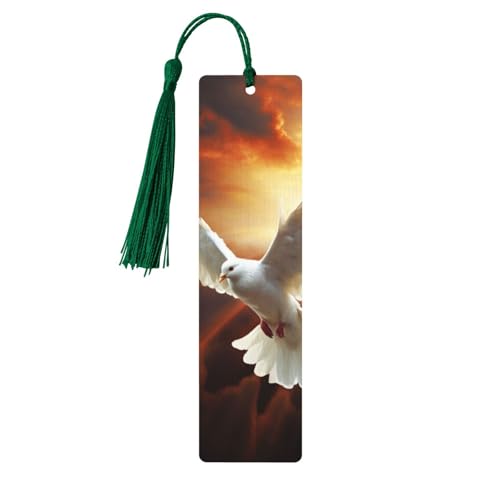 Dove Sun Art Lesezeichen, Holz-Lesezeichen für Buchliebhaber, handgefertigtes Holz-Lesezeichen mit Quaste, Lesezeichen, Ornament, Geschenkanhänger, Etiketten für Basteldekorationen Dove Sun Art Lesezeichen, Holz-Lesezeichen für Buchliebhaber, handgefertigtes Holz-Lesezeichen mit Quaste, Lesezeichen, Ornament, Geschenkanhänger, Etiketten für Basteldekorationen von HCBPWVQA
