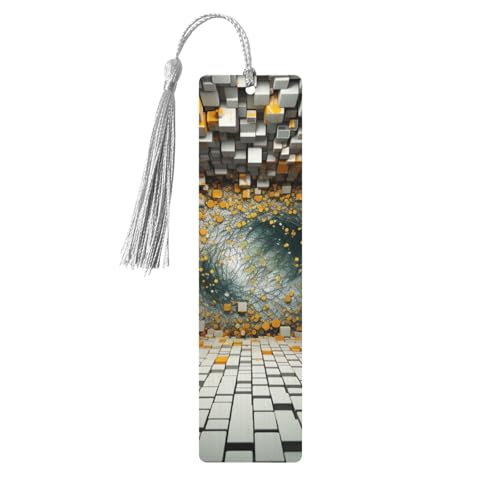 Kreative Wand-Lesezeichen, Holz-Lesezeichen für Buchliebhaber, handgefertigtes Holz-Lesezeichen mit Quaste, Lesezeichen, Ornament, Geschenkanhänger, Etiketten für Basteldekorationen Kreative Wand-Lesezeichen, Holz-Lesezeichen für Buchliebhaber, handgefertigtes Holz-Lesezeichen mit Quaste, Lesezeichen, Ornament, Geschenkanhänger, Etiketten für Basteldekorationen von HCBPWVQA