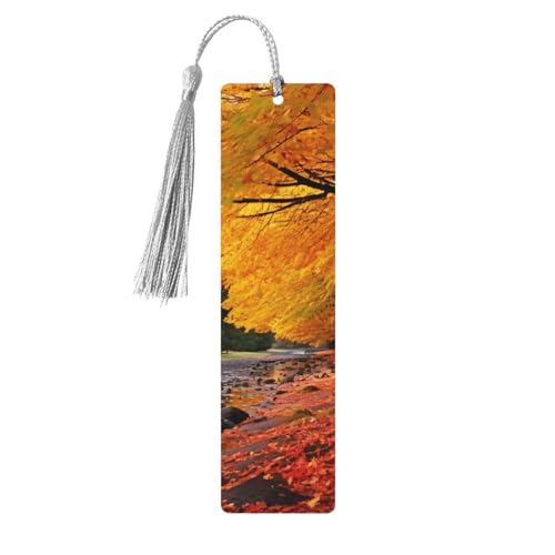 Lesezeichen in Herbstfarben, Holz-Lesezeichen für Buchliebhaber, handgefertigtes Holz-Lesezeichen mit Quaste, Lesezeichen, Ornament, Geschenkanhänger, Etiketten für Basteldekorationen Lesezeichen in Herbstfarben, Holz-Lesezeichen für Buchliebhaber, handgefertigtes Holz-Lesezeichen mit Quaste, Lesezeichen, Ornament, Geschenkanhänger, Etiketten für Basteldekorationen von HCBPWVQA