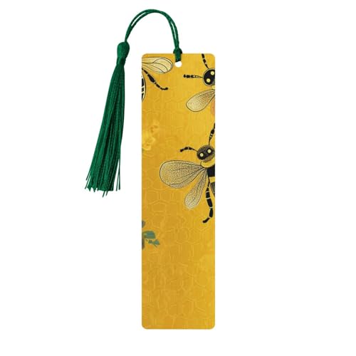 Welcome Bees Lesezeichen, Holz-Lesezeichen für Buchliebhaber, handgefertigtes Holz-Lesezeichen mit Quaste, Lesezeichen, Ornament, Geschenkanhänger, Etiketten für Basteldekorationen Welcome Bees Lesezeichen, Holz-Lesezeichen für Buchliebhaber, handgefertigtes Holz-Lesezeichen mit Quaste, Lesezeichen, Ornament, Geschenkanhänger, Etiketten für Basteldekorationen von HCBPWVQA